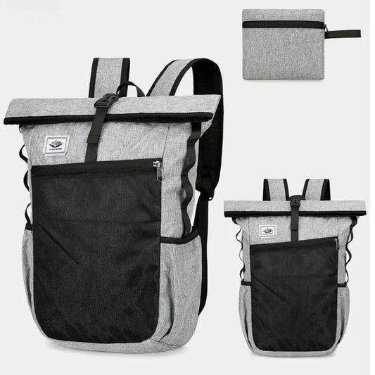 Large Foldable Sports Backpack - Waterproof & Lightweight