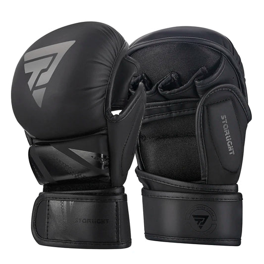 Professional MMA Boxing Gloves – PU Leather Training Mitts